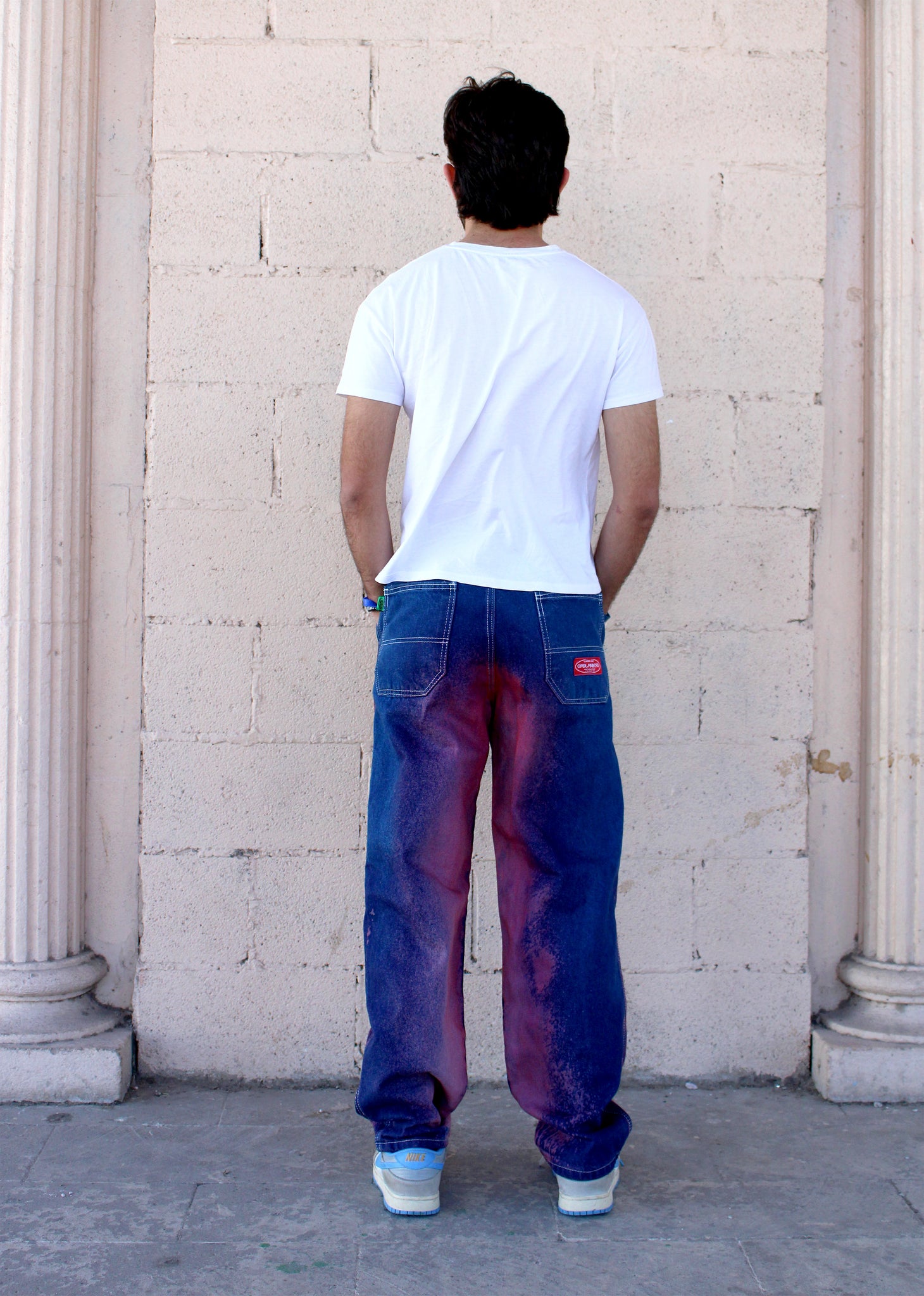 Edición limitada - pink dye jeans 002