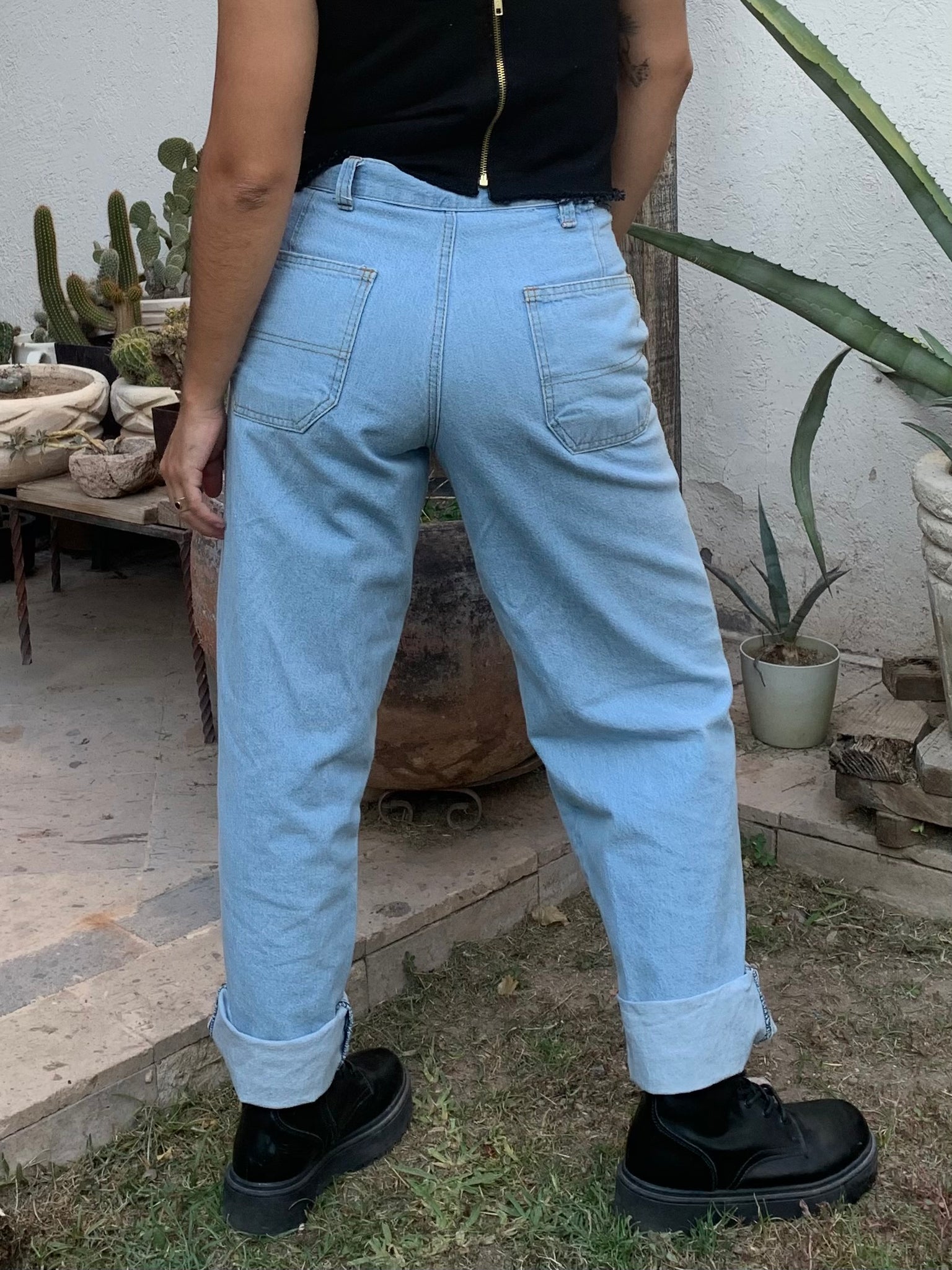 Patch jeans - pieza única