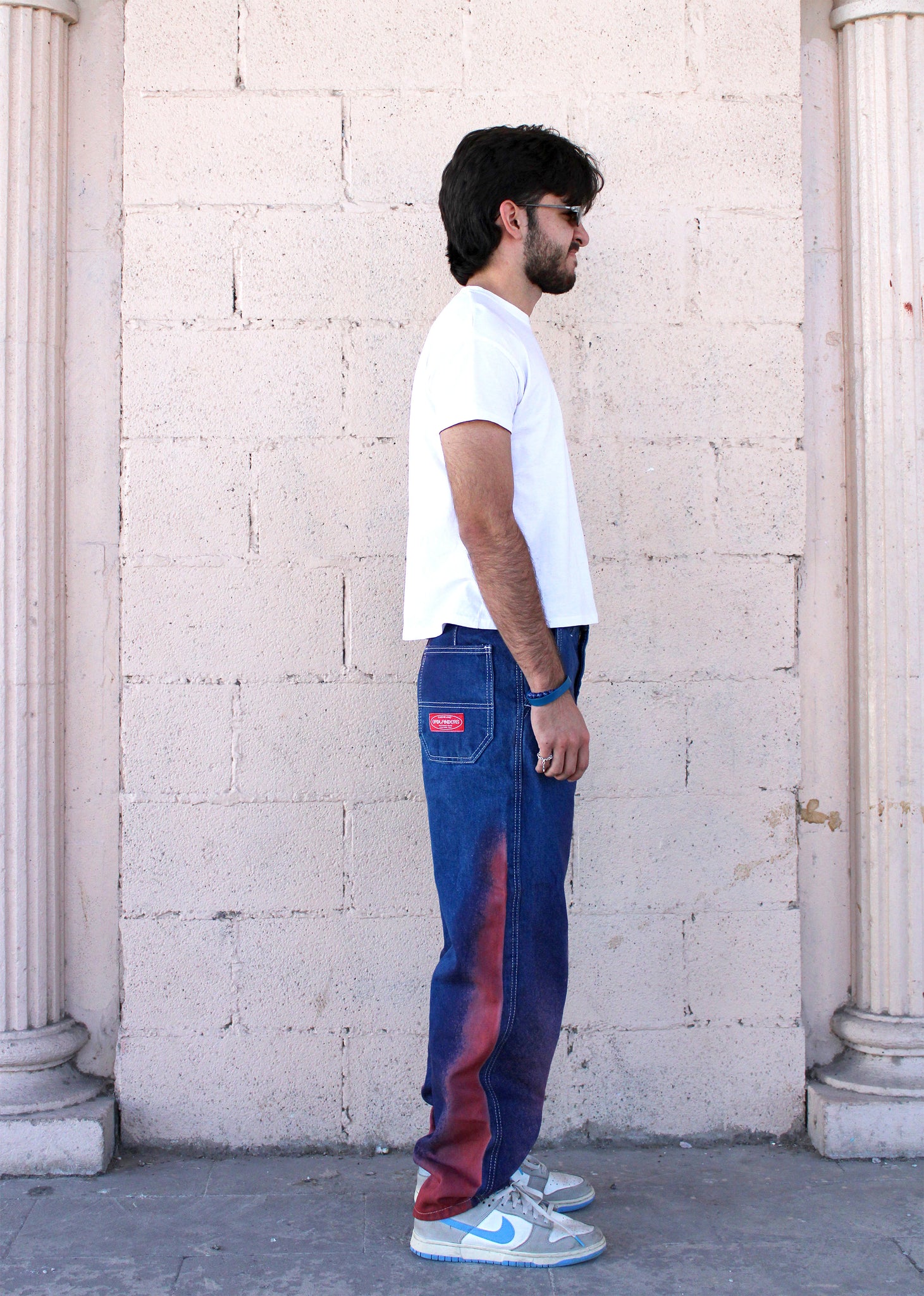 Edición limitada - red dye jeans 05