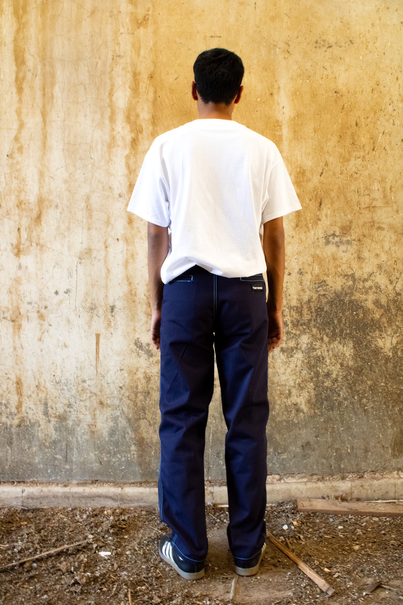 BASIC TROUSERS - NAVY BLUE