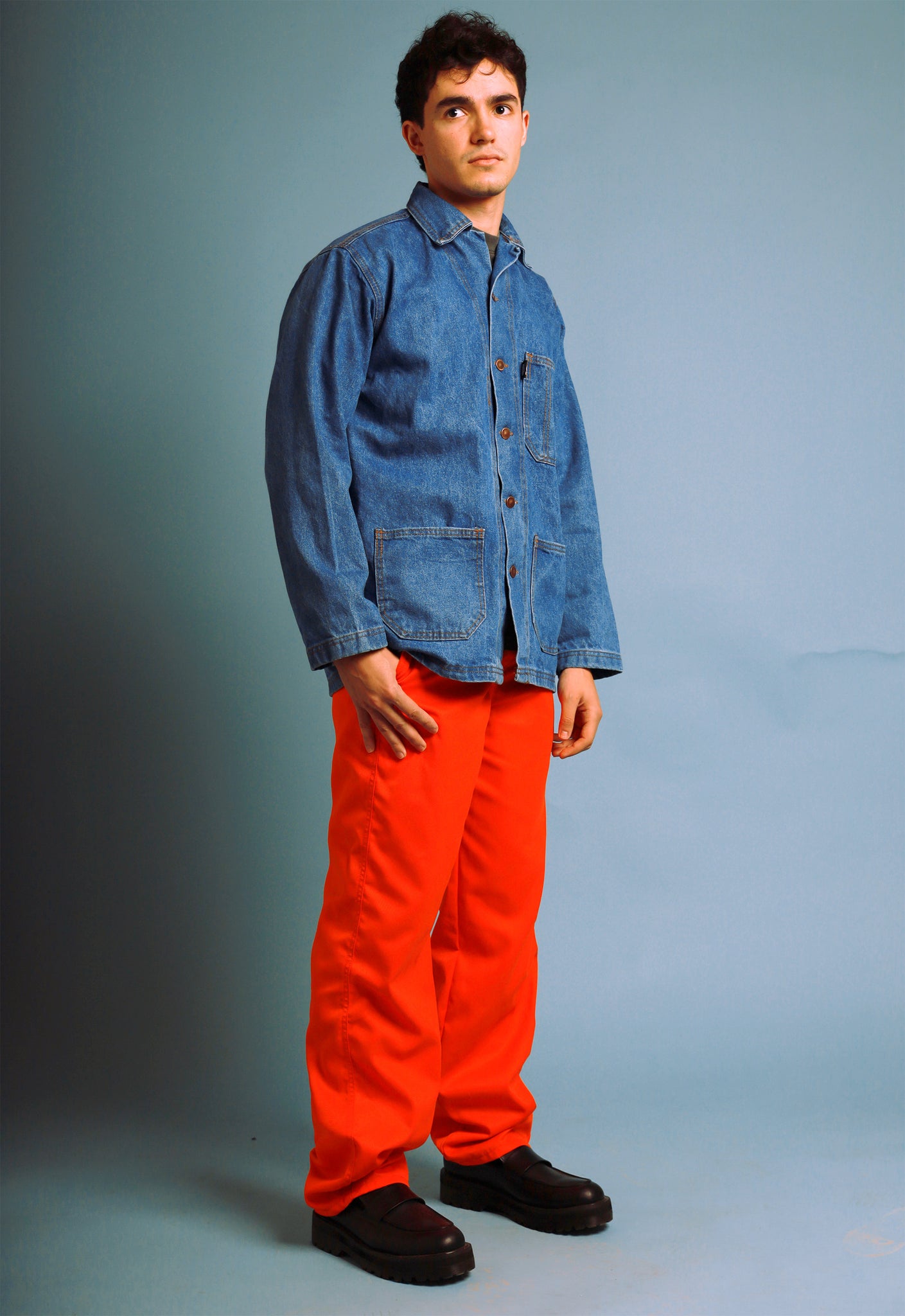 Basic Trousers - ORANGE