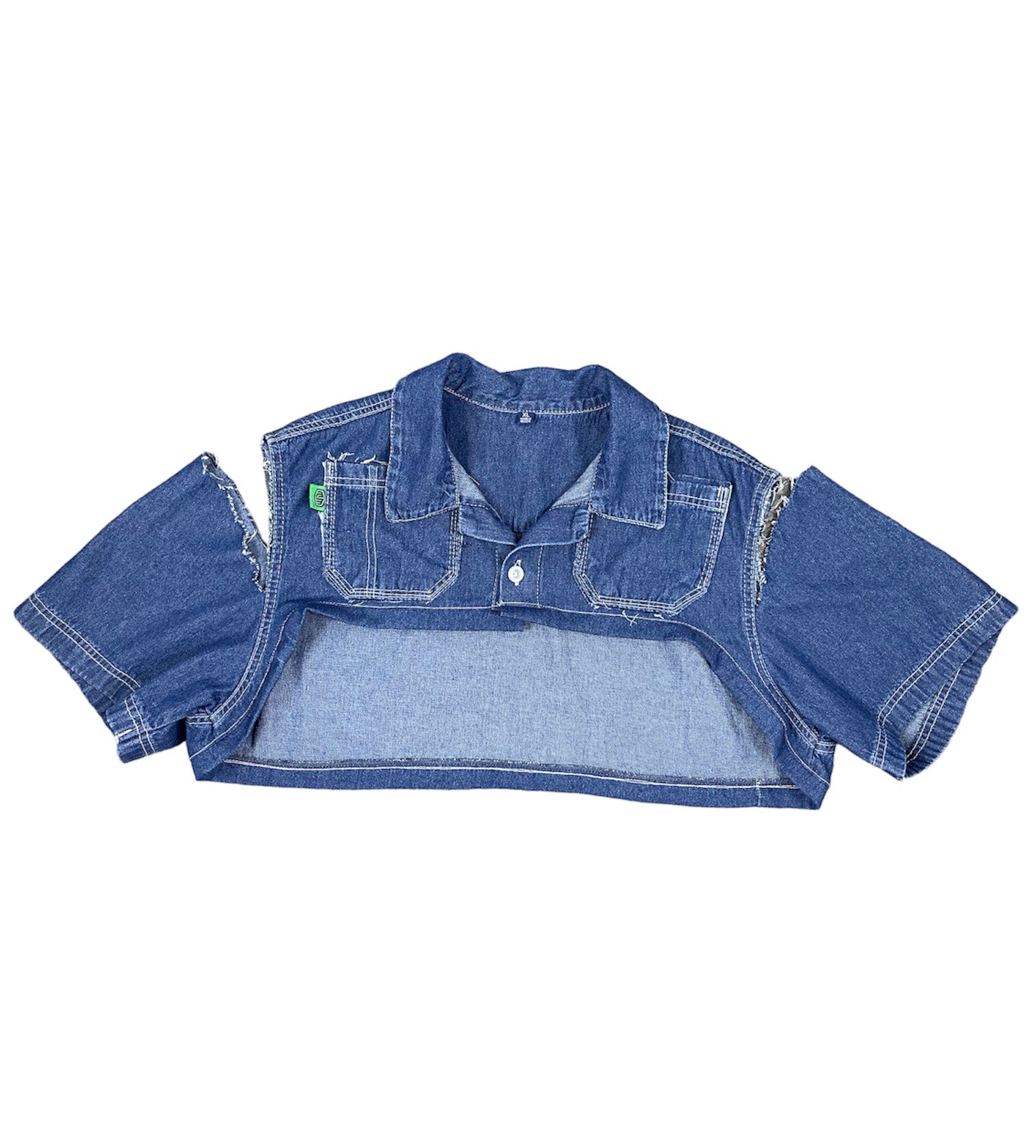 REWORKED TOP / INDIGO BLUE