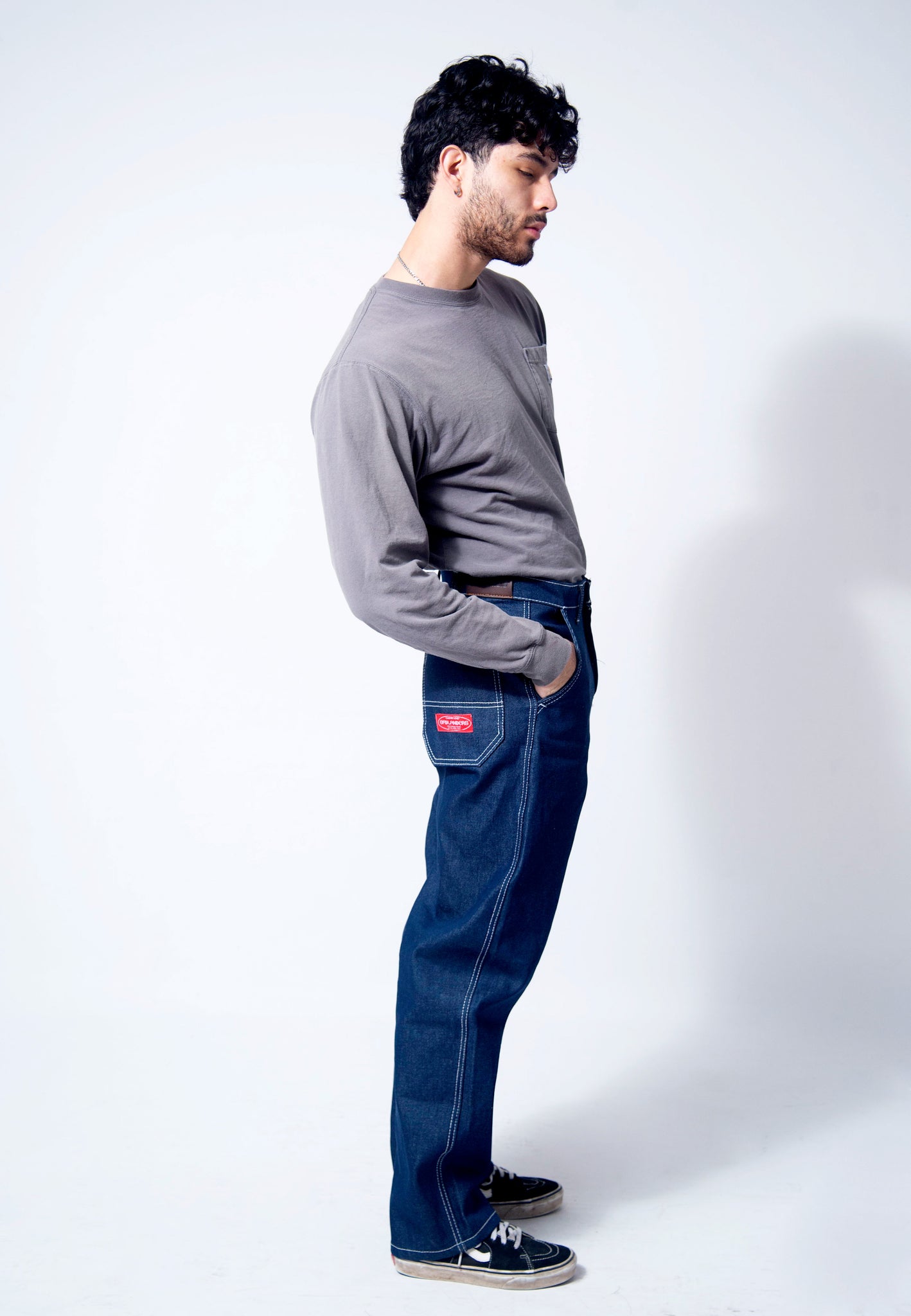Comfort jeans - raw (dark blue)