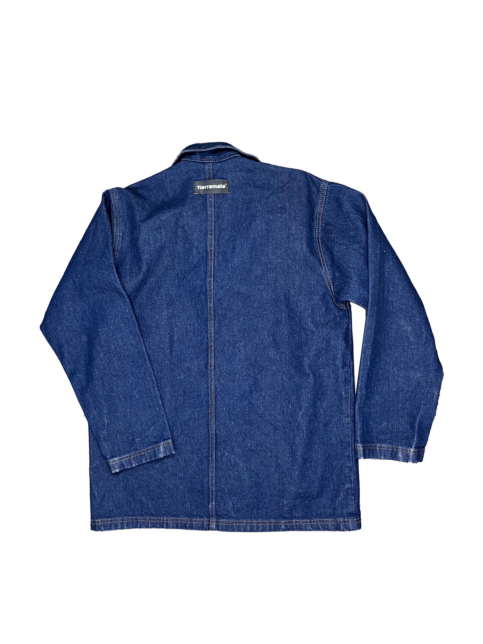 Basic denim jacket - DARK BLUE