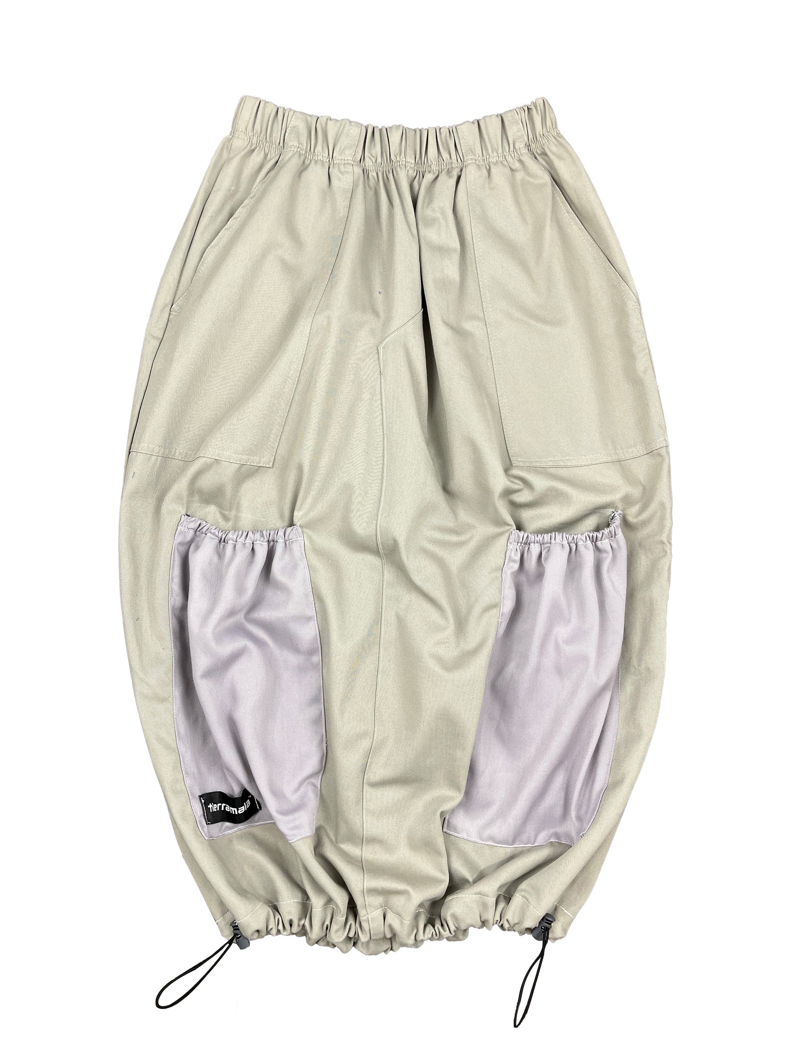 REWORKED - PARACHUTE SKIRT (GRAY)