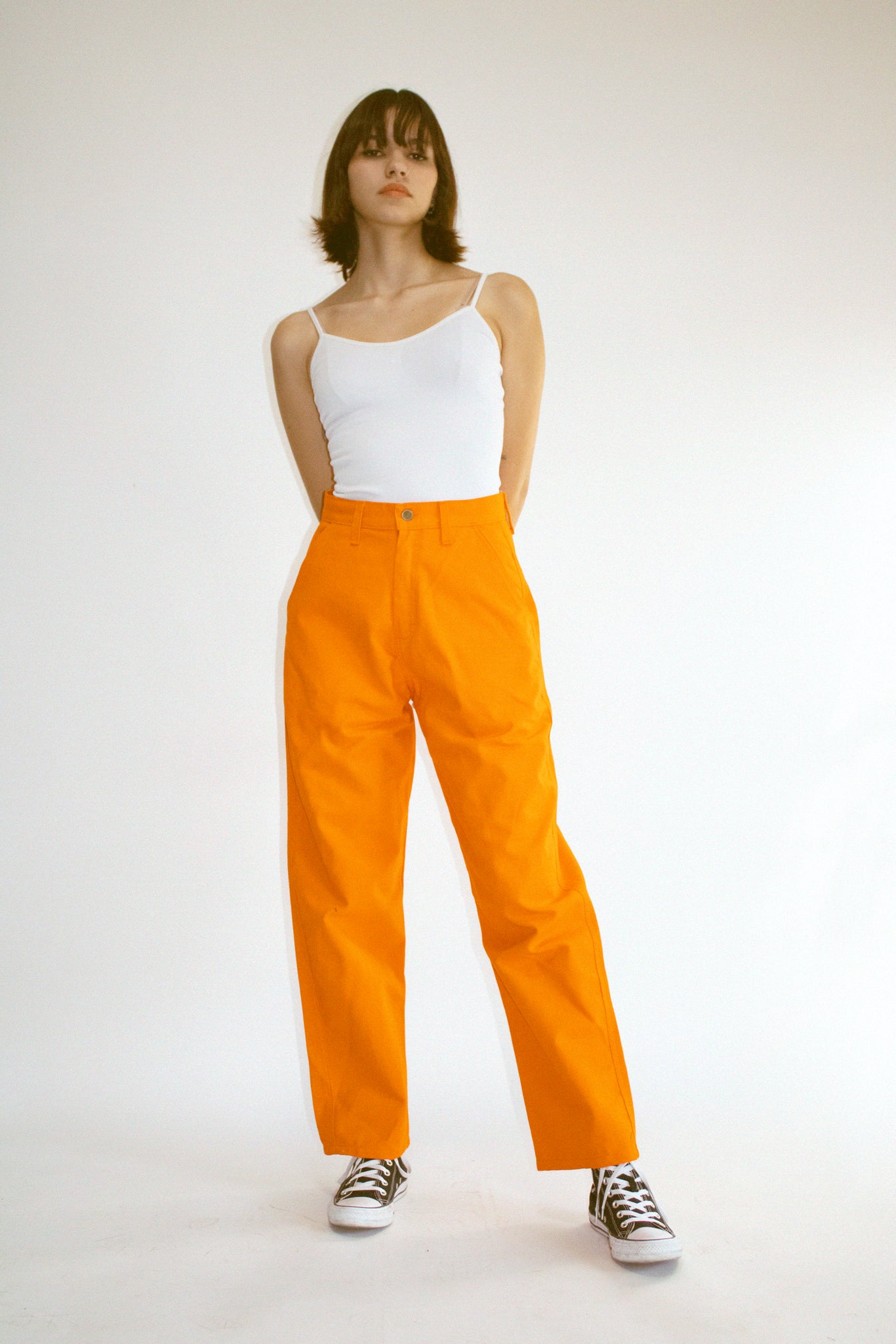 Comfort Jeans / ORANGE